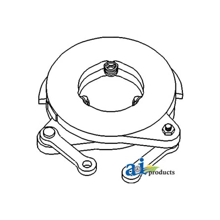 A & I Products Brake Actuating Assembly 2" x6" x6" A-3105296R91